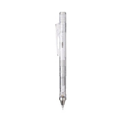 日本蜻蜓（Tombow）0.5mm新款自动铅笔摇摇出铅低重心不断铅学生书写考试专用绘图美术铅笔自动 透明白杆 DPA-138A
