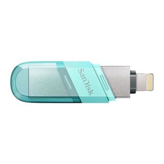 SanDisk 闪迪 欣享豆蔻系列 iXPand USB3.1 U盘 绿色 256GB Lightning/USB-A