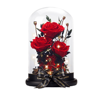 花逅 真爱永恒系列 三世荏苒永生花 红色 常规款