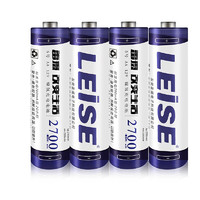 leise 雷摄 903A 5号镍氢电池 1.2V 2700mAh 充电套装 4粒装