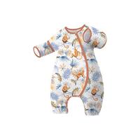 i-baby 珍稀国宝系列 D1210061 婴儿恒温分腿睡袋 纱布清新款 金丝灵猴 95-105cm