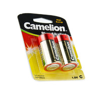 Camelion 飞狮 LR14/C 2号碱性电池 1.5V 2粒装