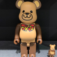 维格列艺术 积木熊 BEARBRICK 共济熊100% 400% 卡通收藏雕塑 H-280mm