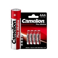 Camelion 飞狮 LR03-BP4 7号碱性电池 1.5V 4粒装