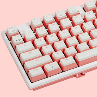Hyeku 黑峡谷 X5 108键 2.4G双模机械键盘 桃桃气泡水 凯华BOX流沙金轴 单光