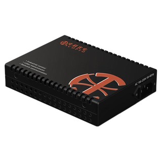 中科光电 ZK-FE-25B/N 百兆单模单纤光纤收发器 黑色
