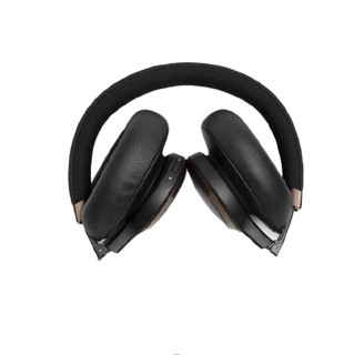 JBL 杰宝 LIVE 650BTNC 耳罩式头戴式无线降噪蓝牙耳机 炫酷黑
