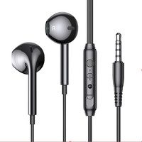 Langsdom 兰士顿 CPN5 半入耳式有线耳机 黑色 3.5mm