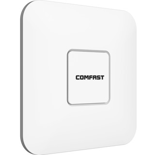 COMFAST CF-E355AC 双频1200M 千兆吸顶式无线AP Wi-Fi wave2（802.11ac）POE 白色