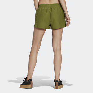 adidas 阿迪达斯 KK RUN SHORT KARLIE KLOSS联名款 女子运动短裤 GQ2185 橄榄绿 L