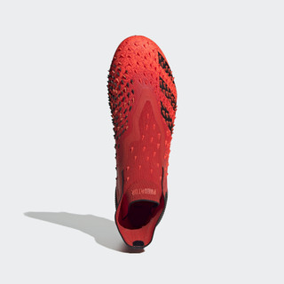adidas 阿迪达斯 Predator Freak + FG 男子足球鞋 FY6238 红/黑 42