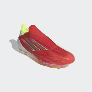 adidas 阿迪达斯 X Speedflow+ AG 男子足球鞋 FY6872 红/白/金黄 42