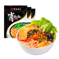 肖叔叔 广西特产螺丝粉330g*3袋