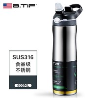 btif STB0101STR-1 不锈钢保温杯 600ml 深灰