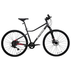 DECATHLON 迪卡侬 Riverside 500 公路自行车 8386505 哑光灰 L 9速