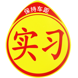 lois洛伊丝新手上路车贴