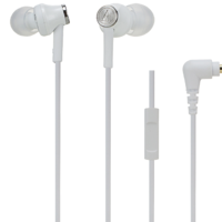 audio-technica 铁三角 ATH-CK330iS 入耳式有线耳机 白色 3.5mm