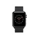 Apple 苹果 Watch Series 3 智能手表 38mm GPS+蜂窝网络 黑色不锈钢表壳 深空黑米兰尼斯表带（心率）