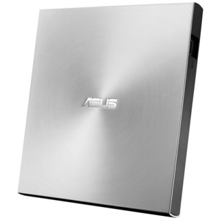 ASUS 华硕 8倍速 USB2.0 外置DVD刻录机 移动光驱 银色(兼容苹果系统/SDRW-08U7M-U)