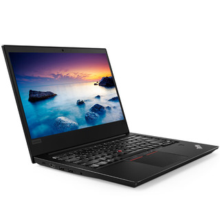 ThinkPad 思考本 R480 八代酷睿版 14.0英寸 商务本 黑色（酷睿i7-8550U、RX 540、8GB、128GB SSD+500GB HDD、1080P、IPS、20KRA00LCD）