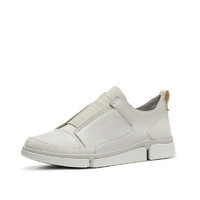 Clarks 其乐 三瓣底系列 TriVerve Slip 男士休闲户外鞋 261395697 白色 43