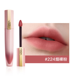lorealparis巴黎欧莱雅印迹唇釉224烟裸粉7ml