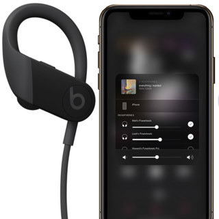 Beats Powerbeats 入耳式挂耳式降噪蓝牙耳机 黑色