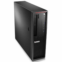 Lenovo 联想 ThinkStation P320 小机箱版 工作站 黑色(酷睿i5-7500、核芯显卡、8GB、1TB HDD)