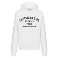 Dior 迪奥 Christian Dior Atelier 男士连帽卫衣 043J646A0531_C088 白色 XS