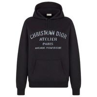 Dior 迪奥 Christian Dior Atelier 男士连帽卫衣 043J646A0531_C988 黑色 XL