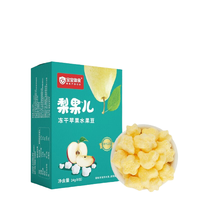 BBFood 宝宝御食 梨果儿冻干水果溶豆 苹果味 24g
