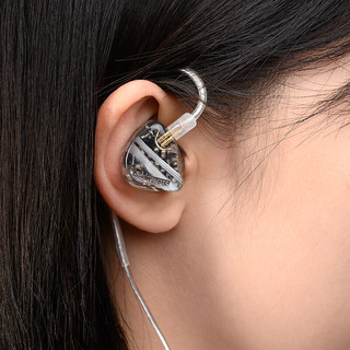 Softears RS10 入耳式挂耳式动铁有线耳机 透明 3.5mm
