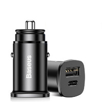 移动端、京东百亿补贴：BASEUS 倍思 车载充电器 顶配版 30W