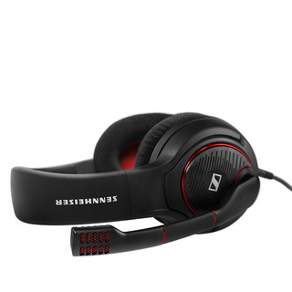 SENNHEISER 森海塞尔 GAME ONE 耳罩式头戴式专业降噪有线耳机 黑色 3.5mm