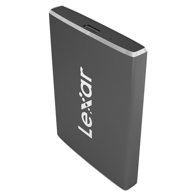 雷克沙(Lexar)512GB Type-c USB3.1 移动硬盘固态(PSSD) SL100 传输速度