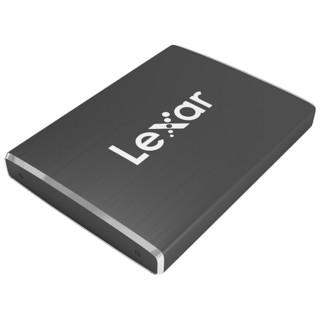 Lexar 雷克沙 SL系列 SL100 USB 3.1 移动固态硬盘 Type-C 512GB 灰色