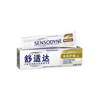 SENSODYNE 舒适达 基础护理系列 牙膏套装 (劲速护理100g*3+多效护理100g)