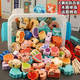  京东PLUS会员：大颗粒儿童积木串珠子玩具100粒　