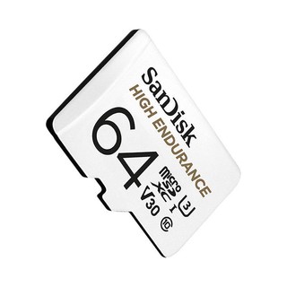SanDisk 闪迪 SDSQQNR Micro-SD存储卡 64GB（UHS-I、V30、U3）+二合一读卡器