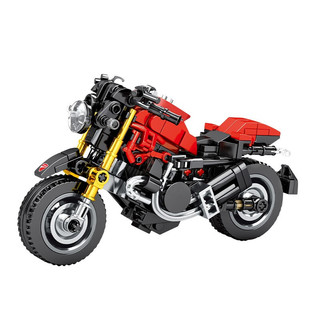 SEMBO BLOCK 森宝积木 机械科技系列 杜卡迪 Monster 821 摩托