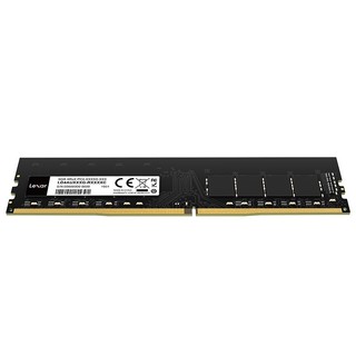 Lexar 雷克沙 DDR4 3200MHz 台式机内存 普条 黑色 16GB LD4AU032G-H3200