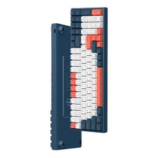 IQUNIX F96 100键 有线机械键盘 珊瑚海 Cherry青轴 无光