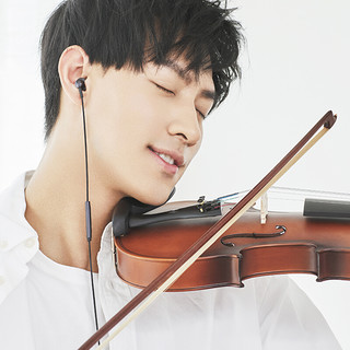 Xiaomi 小米 圈铁耳机2代 入耳式圈铁有线耳机 黑色
