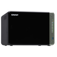 QNAP 威联通 TS-653D-4G 四核心NA 提供双2.5GbE 端口PCIe扩充10Gbps或M.2 SSD畅享高速应用网络存储器