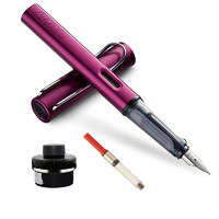 LAMY 凌美 德国进口恒星系列钢笔 紫红笔F尖+Z28吸墨器1支+非碳素笔用墨水瓶装50ml/瓶