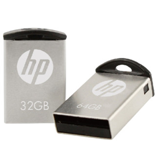 HP 惠普 v222w USB 2.0 U盘 银白色 32GB USB-A