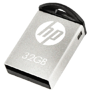 HP 惠普 v222w USB 2.0 U盘 银白色 32GB USB-A