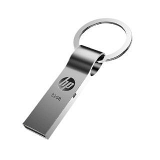 HP 惠普 V285W 钥匙环款 USB 2.0 U盘 黑曜色 32GB USB