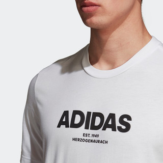 adidas 阿迪达斯 ESS ALLCAP TEE 男子运动T恤 CY6311 白色 XL