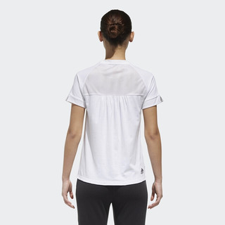 adidas 阿迪达斯 FEM SS T 女子运动T恤 DT8327 白色 XS